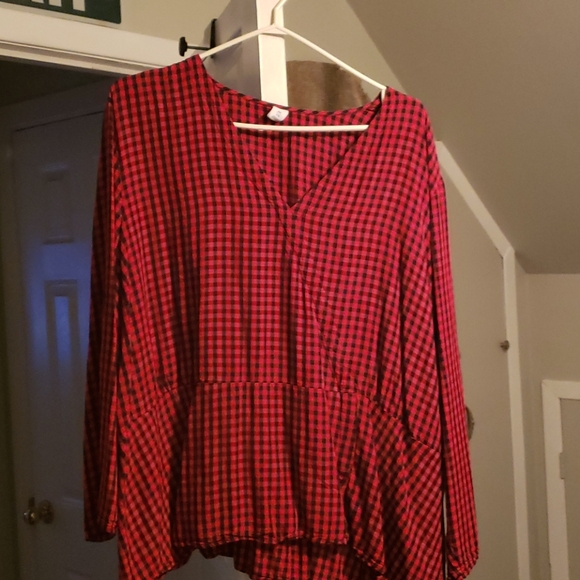 Old Navy, plaid shirt - Picture 1 of 1